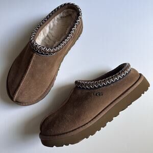 Ugg Australia Tasman II Chestnut Shearling Lined Comfort Slippers Women's Size 7